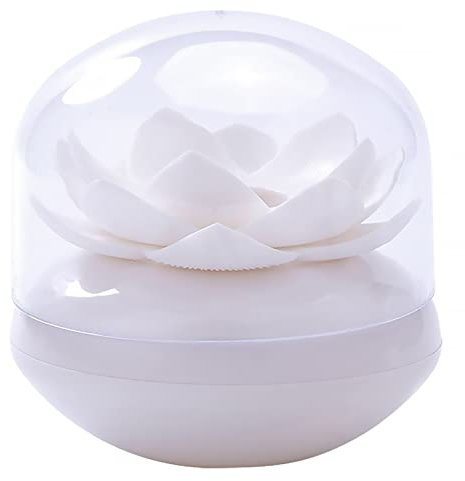 Dispensador de Palillos de Dientes Caja de almacenamiento de la caja del palillo de dientes for sala de estar de hotel Exquisito soporte de algodón de algodón Diseño de flores Contenedor de almacenami
