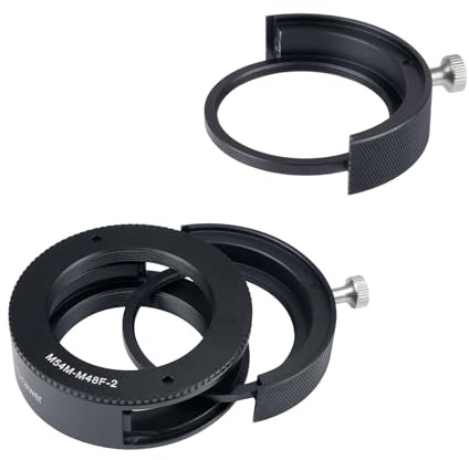 Svbony SV226 - Ruota filtrante telescopica M54-M48, con due supporti filtro da 2 pollici, accessori astronomici CNC, per Deep Sky e fotografia planetaria, accessori telescopici