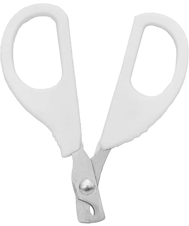 Vida Goods Cat Nail Clippers – Sharp Steel Claw Trimmer for Kittens, Cats & Small Pets. Safe Easy Nail Cutter with Precision Blades. Grooming Tool for Rabbits, Guinea Pigs, Birds, Puppies (White)