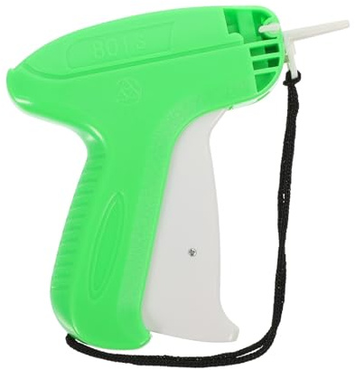 jojofuny Etikettierpistole für Kleidung mit Ergonomischem Griff Einfach zu Bedienen Inklusive Lanyard zum Schnellen Anbringen von Preisschildern an Textilien und Hosen