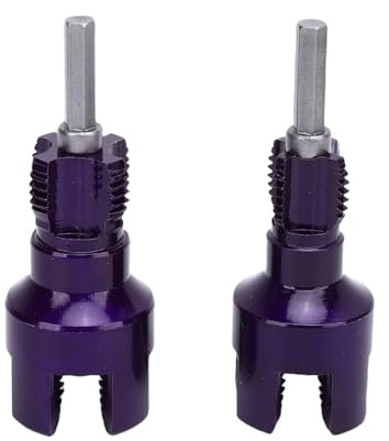 KAKAKE Utensile da Taglio per Filettature per Tubi con Codolo Esagonale 1/2 Pollici 3/4 Pollici Filiera Integrata Ad Alta Durezza per Idraulici Commerciali
