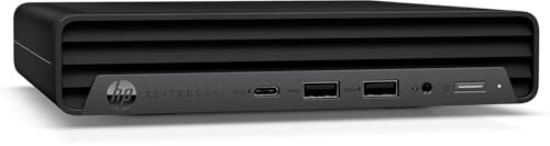 HP Mini PC Desktop EliteDesk 805 G6 Ryzen 5 4650GE (Ricondizionato) | 16GB RAM, SSD 512GB, Win 11