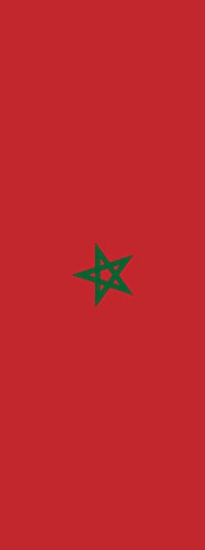 magFlags Drapeau Maroc | portrait flag | 6m² | 400x150cm
