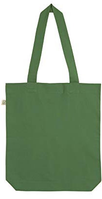 tshirtladen Baumwolltasche mit persönlichem Motiv Bedrucken (persönliche Fototasse mit eigenem Bild und Text) Materialzusammensetzung: 100% Biobaumwolle (grün)