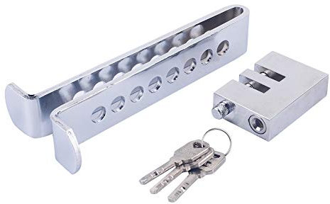 Diebstahlschutz Auto, Bremspedalschloss, Kfz-Lenkradschloss, Pedalschloss Edelstahlschloss, Diebstahlsicherung Kupplungsschloss, Edelstahl-Sicherheitsschloss Werkzeug Gaspedal