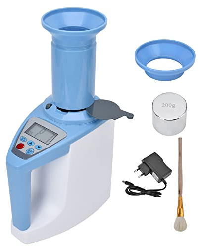 Smart Grain Moisture Meter, Hochgenauer digitaler Grain Moisture Analyzer,Getreidefeuchtemessgerät Grain Moisture Meter Feuchtemessgerät für Reis, Mais, Weizen, Raps für 24 Arten von Getreide(Mich)