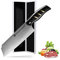 OREMAKE 7-INCH NAKIRI Cuchillo de cocina profesional multiusos afilado acero Damasco diseño ergonómico Mango G10 (7 pulgadas)