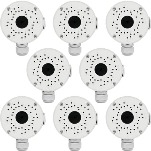 【Security Camera Junction Box】 Universal Bullet Security Camera Mount Bracket, IP66 Waterproof Junction Box for IP Camera