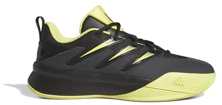 adidas Unisex - Adulto Dame Certified 3, Core Black/Pure Sulfur/Carbon, 44 2/3 EU