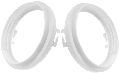 Holibanna 2 Pièces Tuyau D'échappement Du Climatiseur Mobile Adaptateur De Tuyau D'échappement Du Climatiseur Pour La Mobilité Partie Climatisation Blanche Pvc