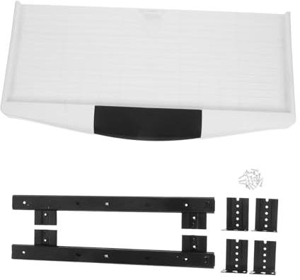GALPADA Bandeja para Teclado Ergonomica Deslizable Bandeja de Oficina para Teclado Accesorio de Escritorio Debajo Mesa