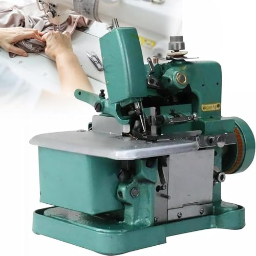 Máquinas overlock y remalladas de 250 W con Longitud de Puntada Ajustable y 3000 Puntadas por Minuto, Capacidad para 3 Puntadas, máquina de Coser overlock para dobladillos.