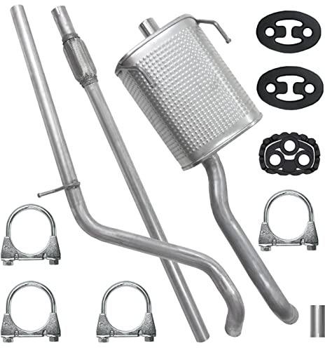 POLMOstrow Auspuff für Fiat Panda 2 II 2003-2012