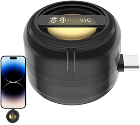 Genérico Amplificador Altavoz Portátil – Componentes Electrónicos 4,1cm | Ampli Sonido Móvil | Pequeño Reproductor Música para Teléfono Computadora Coche Plug-and-Play Instrumento Musical Sonoro Kit