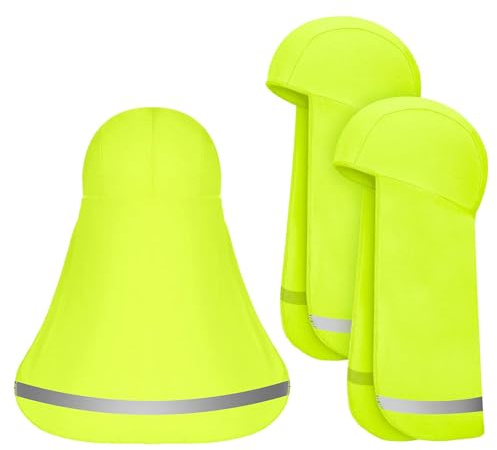Chapeau de Soleil Unisexe, 3 Pièces Bandana Casquette avec Protection du Cou, Légers Anti-UV, pour Homme Femme Travail en Plein Air, Pêche Camping Randonnée