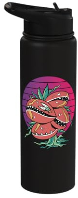 Carnivorous Plant Venus Fly Trap Bug-Eating Plants Gardener Stainless Steel Insulated Water Bottle