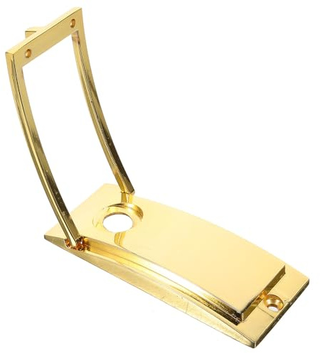 KOCKSHION Door Knocker Rust-Resistant and Weather-Resistant with Peephole Replacement Zinc Alloy Square Design for Front Door for Home Entrance