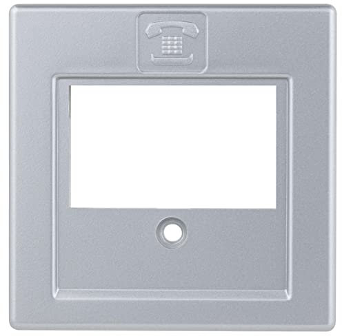 REV 0236700706 Copertura Presa Scatola Tae, Argento, Telefono Domestico