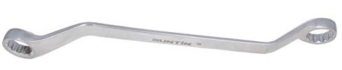 Utoolmart Doppelseitiger metrischer Torx-Ringschlüssel, 255 mm Gesamtlänge, Chrom-Vanadium-Stahl, Offset-Box-Schraubenschlüssel, manuelles Reparaturwerkzeug für Heimwerker, Autoreparaturen, 1 Stück