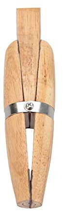 Schmuckwerkzeuge Eine runde Seite Eine flache Seite Holzringklemme zur Herstellung von Schmuck, zum Halten von Ringen