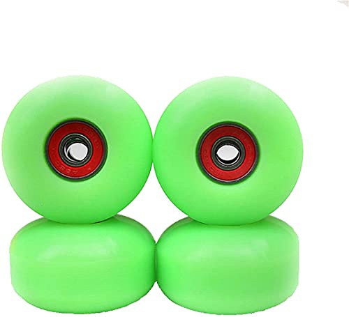 SSCYHT 4 STK./Set Rebound Härte 95a-100 A 52x32mm Skateboard Rollen Street Skate Board Rollen mit Lager
