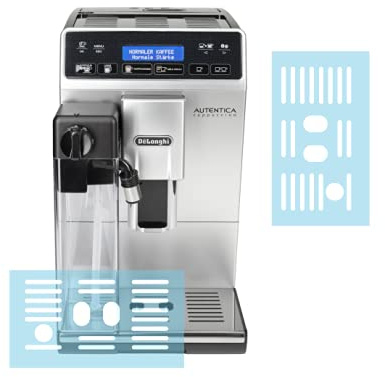 Schutzfolie für DeLonghi ETAM Autentica Cappuccino 29.660 & 29.666-29660 - 29660 - Abtropfblech - Tassenablage - Tropfblech - Kratzschutz (5)