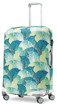 Samsonite Housse de Bagage imprimée Unisexe, Imprimé Feuille., Medium