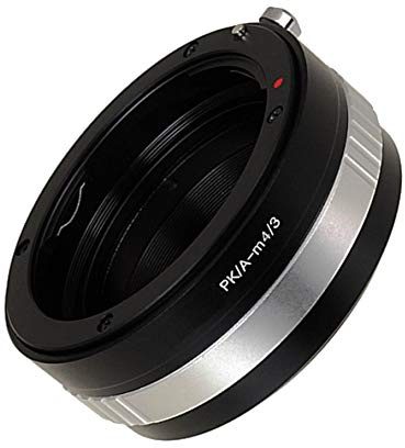 PK(A)-M4/3 Objektivadapter kompatibel für Pentax K PK(A) Objektiv kompatibel mit Panasonic M4/3 MFT Kamera