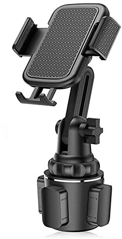 Universal Car Phone Holder Cup Holder Cellphone Mount Stand for Mobile Cell Phones Adjustable Car Cup Phone Mount for Huawei for Samsung & Any Cell Phones