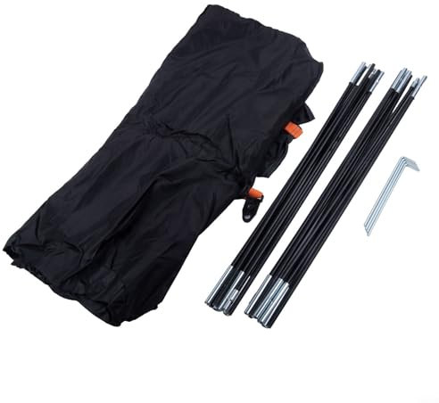 Tienda de campaña, parasol plegable para playa, jardín, para pesca, camping, viajes, accesorio (gris)