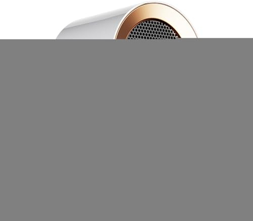 Stufa piccola, stufetta per ufficio - Piccola stufa elettrica per camera - Riscaldatore elettrico portatile, ventola in ceramica, scaldabagno PTC 1200W per desktop da ufficio domestico