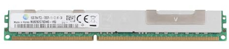Asyduey Memoria RAM para Servidor DDR3 REG de 16 GB PC3-12800 1600 MHz 2RX4 Memoria RAM para Servidor REG de Bajo Voltaje