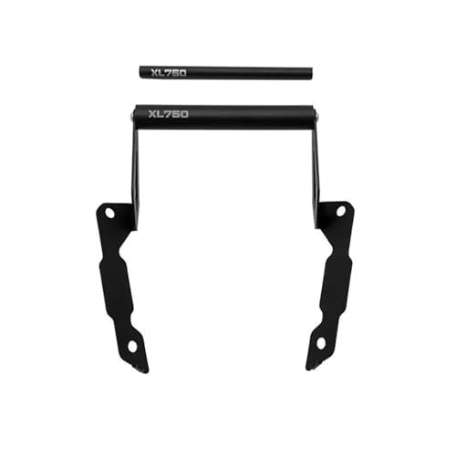 Motocicleta GPS Soporte Soporte De Navegación GPS Para Motocicleta Para H&onda XL750 XL 750 Transalp 2023-2024 Soporte De Extensión De Montaje Para Teléfono Móvil Teléfono Inteligente Sopor(NEGRO 1)