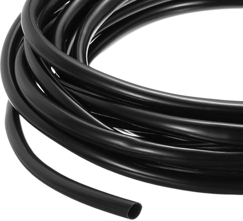QUARKZMAN Manga De Cable De PVC De 5m. Tubo De PVC De 5mm Organizador De Cables Negro Funda Para Cables Cubierta De Protección. 3/16-16ft
