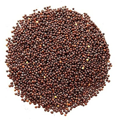 Mustard Seeds (Whole) Black/Mostaza Negra Entero, 12oz