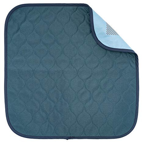 Sensalou Inkontinenz Stuhlunterlage Sitzunterlage wasserdicht waschbar 45x45 blau