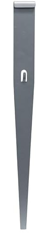 bellissa Bodenanker-Fixierung Rasenkanten Erdanker 50er-Set verzinkt 20 cm | Robuster Erdspieß feuerverzinkt für zusätzliche Stabilisierung von Beetabgrenzungen, Beeteinfassungen & Beetbegrenzung