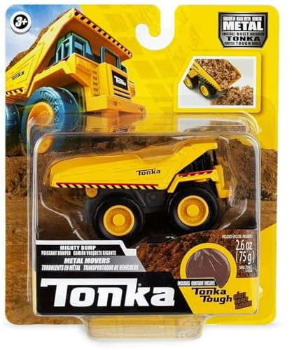 Basic Fun 520 06046 EA Metal Movers Single Pack Wave 2-Dump Truck, Multicolor