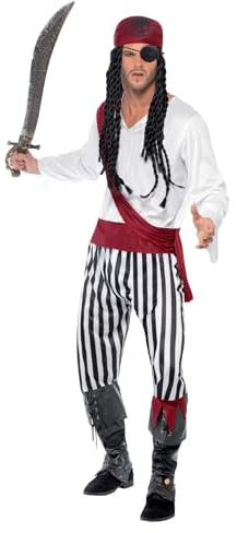 Smiffys Costume Uomo Pirata