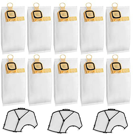 13 Pack vk140 FP140 Sacchetti Compatibili con aspirapolvere Vorwerk Folletto VK140 VK150 Sacchi - 10 Sacchetti + 3 Filtri