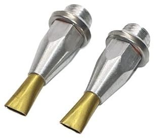 Ugello for pistola for colla a caldo largo piatto 6,0 mm 8,5 mm 45 mm for superfici larghe, gap, sigillatura di scatole, accessorio for pistola for colla, 2 pezzi / lotto, ( Color : 6.0-8.5mm 2pcs )