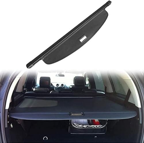 DUROD Auto Laderaumabdeckung Rollo für Mercedes Benz Klasse GLS 2016 2017 2018 2019, Einziehbare Kofferraum Schutz Abdeckung Cargo Cover Innere