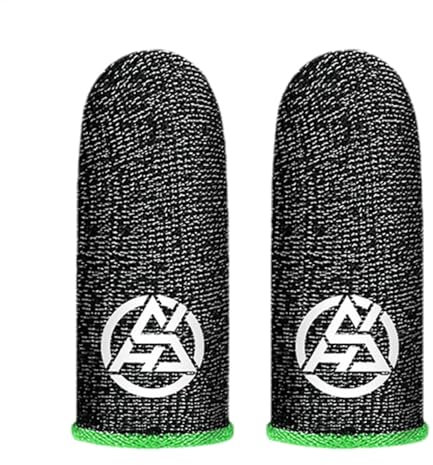 Generisch Game Mobile Finger Sleeve – Packung Mit 6 Finger Sleeves Für Gamings | Anti-Schweiß-Daumenärmel Für Mobiles Gamings | Atmungsaktive Gamings-Fingerhandschuhe Für Spieleliebhaber