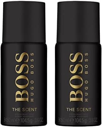 Boss The Scent Deo Spray für Männer 150ml (Packung mit 2)