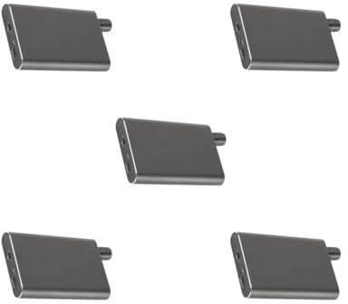 Tityvirnix 5 set bärbara hörlurar förstärkare 3,5 mm uppladdningsbar musik ljud hörlurar ljud AMP med knopp justerbar MP4-justerare utrustning