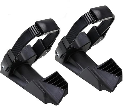 Radstopper, 2 Stück Fahrradträger Zubehör für Breite Reifen bis zu 3,11 Zoll Schwarz Heckträger fürs Auto Ahrradträger Ersatzteile für Mountainbike und Rennrad Heckträger für Anhängerkupplung