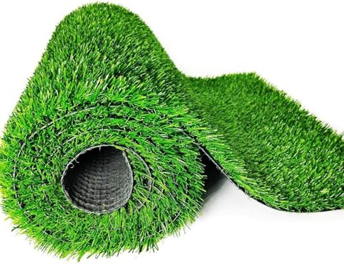 7UIYgtyO Tappeto erbato Sintetico Rotolo di Erba Artificiale, Prato da Giardino con Erba Finta realistica, Tappetino in Erba Sintetica Non Sbiadito per l'outdoor(2x7m(6.56x22.96ft))
