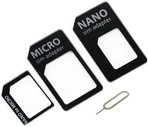 Adaptateur SIM 3 en 1 Nano vers Micro / Nano vers Standard / Micro vers Standard