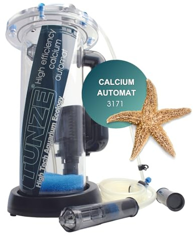 TUNZE Calcium Automat 3171 I für Meerwasseraquarien bis 1200 Liter I CO2-gesteuerter Kalkreaktor für Unterschrankfilterung I Salzwasser Calciumautomat I Aquarium Zubehör für effiziente Korallenpflege