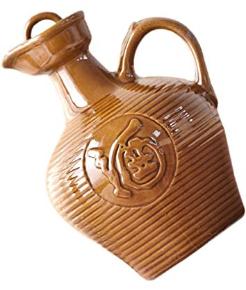 Alipis Caraffa Vaso di Vino Bottiglia di Vino Retrò di Sakè Pentola di Liquore in Resistente per Scrivania Accessorio Decorativo